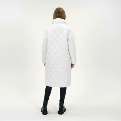 Fleur™ – Elegantiška pūkinė striukė su leopardžio pamušalu