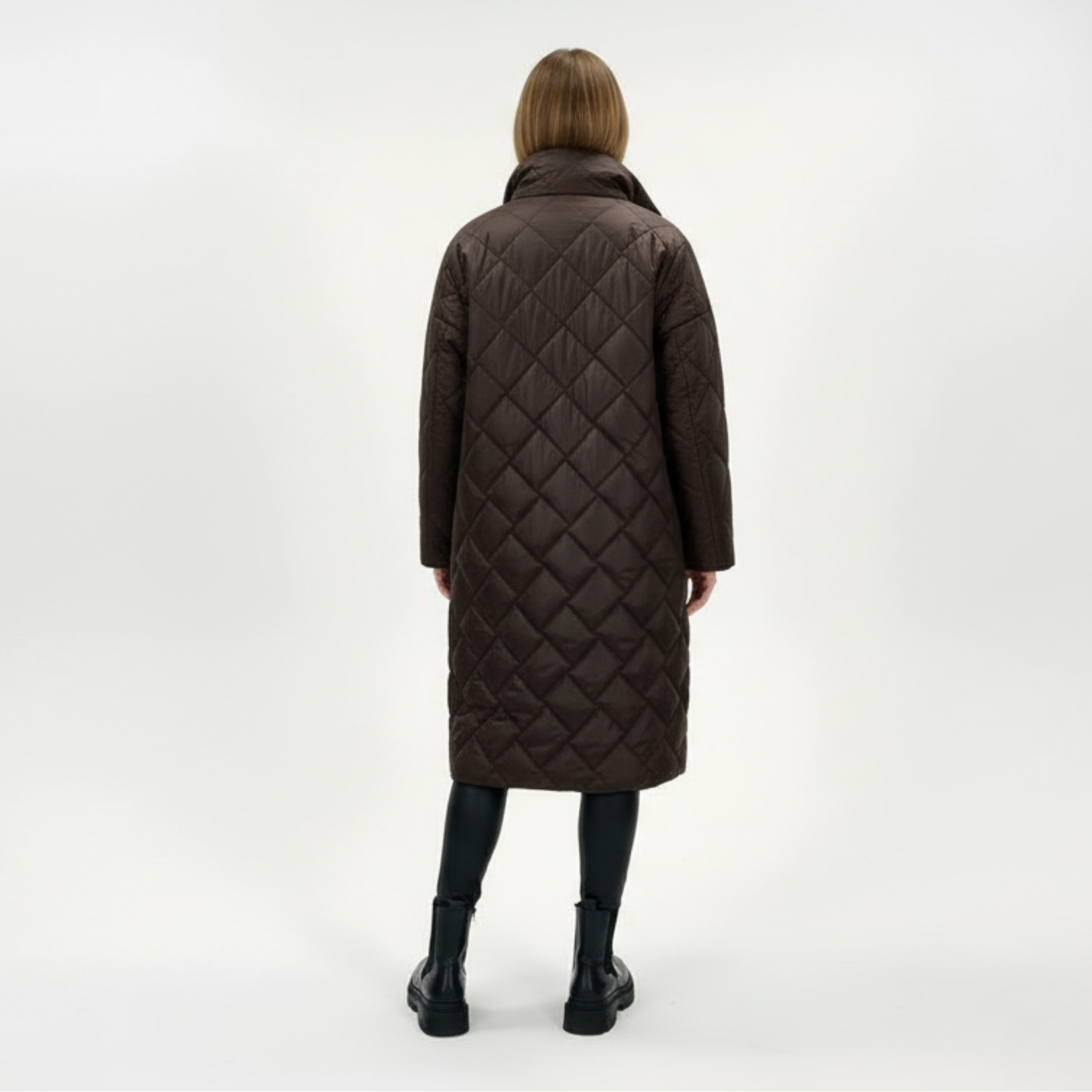 Fleur™ – Elegantiška pūkinė striukė su leopardžio pamušalu